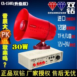 車載擴音器宣傳喇叭『車載擴音器宣傳喇叭正品包郵』包郵/車載廣告宣傳喇叭車頂四方位擴音揚聲器USB/SD-南昌財源電器^.^配件工廠001^.^ranran397088677